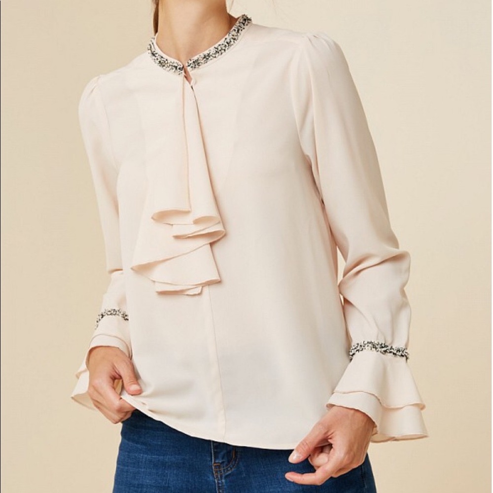 Champagne Blouse